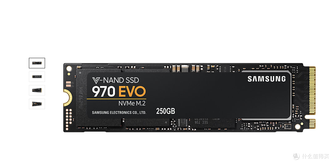 三星970EVO M.2 NVme 固态硬盘