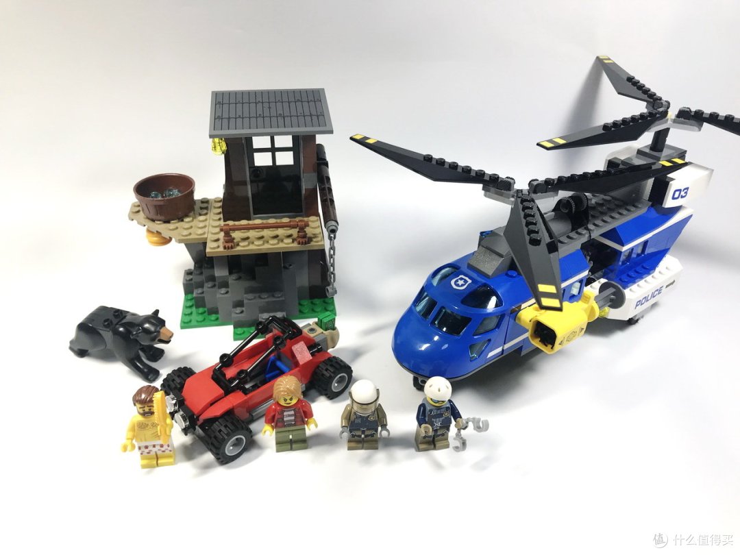 我在英亚买乐高:乐高 拼拼乐 篇186 LEGO 乐高 城市组 60173 山地特警空中追捕