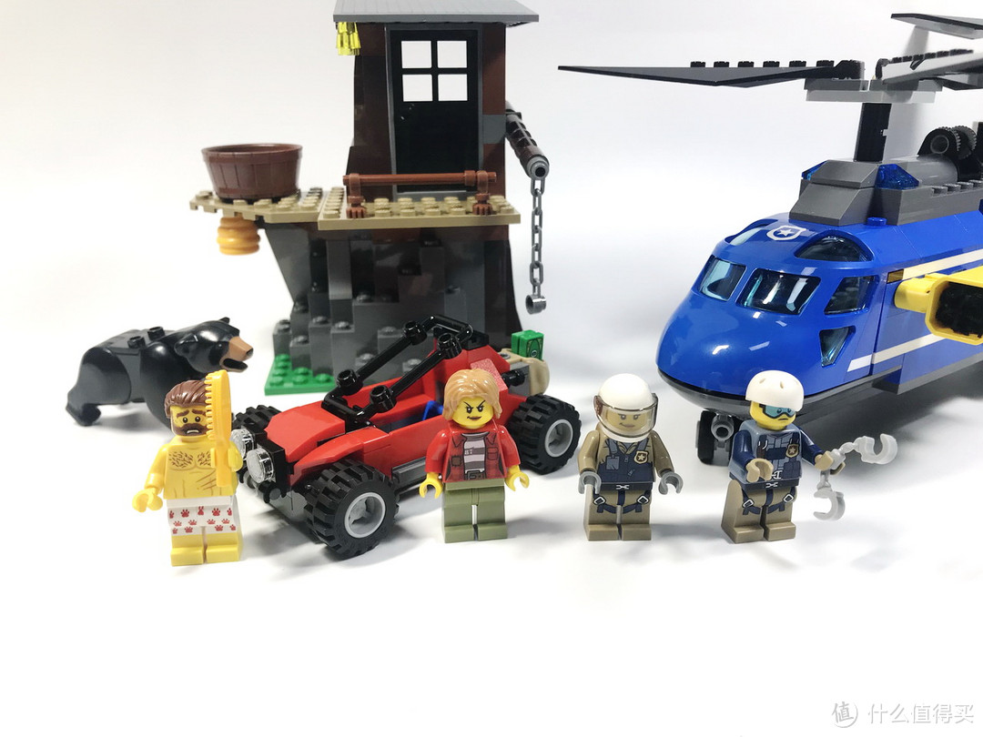 我在英亚买乐高:乐高 拼拼乐 篇186 LEGO 乐高 城市组 60173 山地特警空中追捕