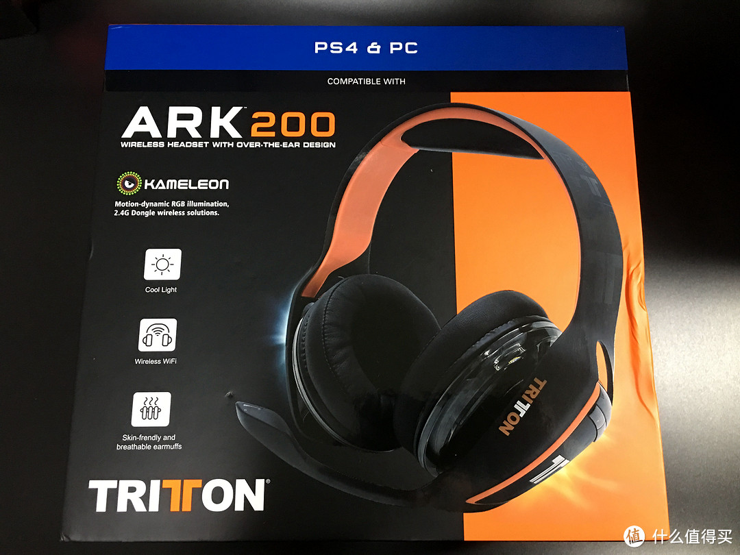 符合游戏玩家体验的外形与性能兼顾之作:TRITTON ARK 方舟200 无线游戏耳机