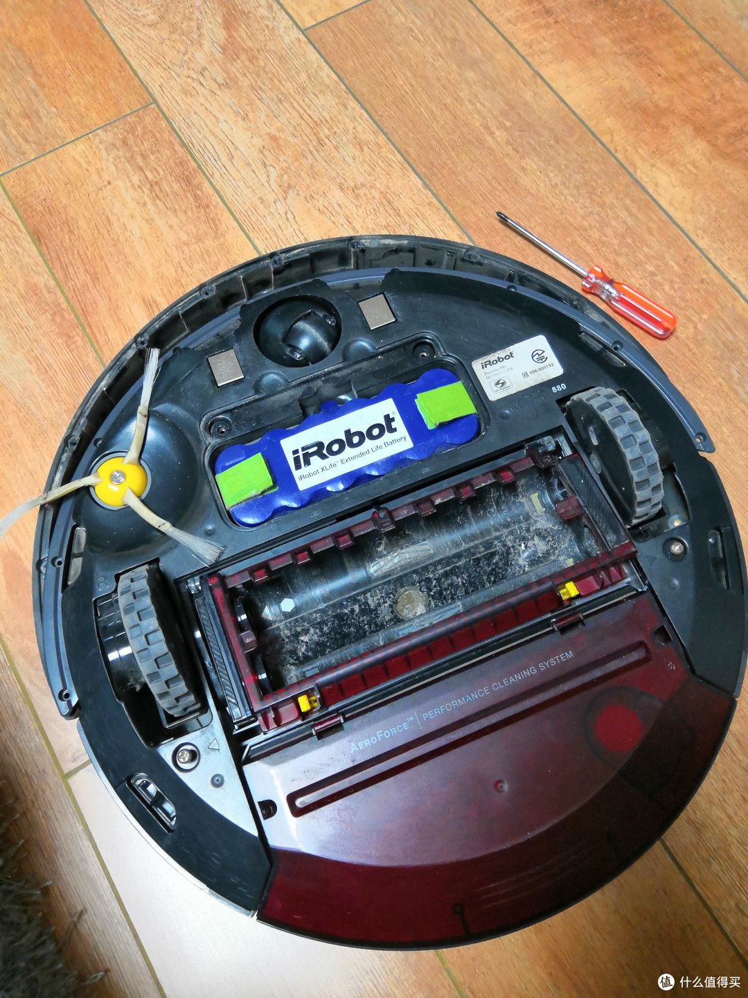 iRobot 880 变成了无头苍蝇怎么办