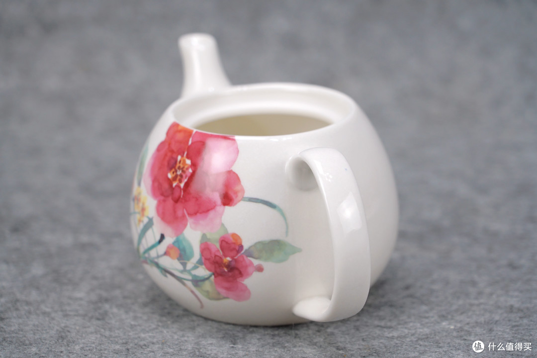 细品一壶香茶,静听花开的声音:日本 Ceramic 蓝 美浓烧 一壶两杯套装