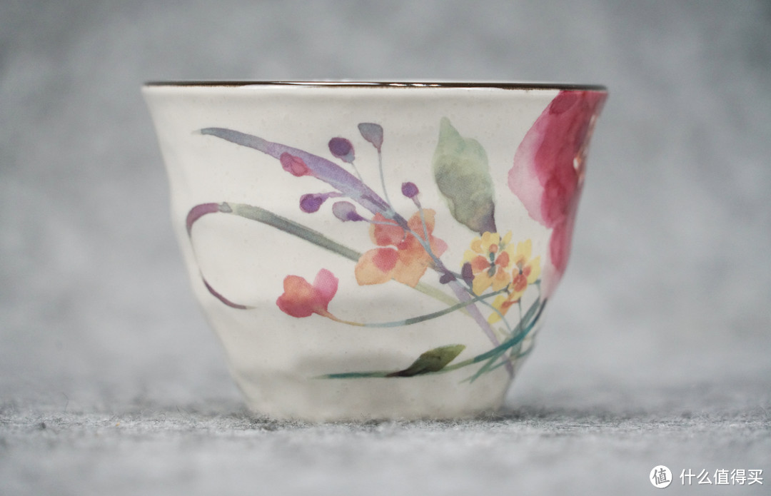 细品一壶香茶,静听花开的声音:日本 Ceramic 蓝 美浓烧 一壶两杯套装
