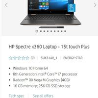 惠普 Spectre X360 15 (2018)版笔记本电脑使用总结(续航|CPU|触摸屏)