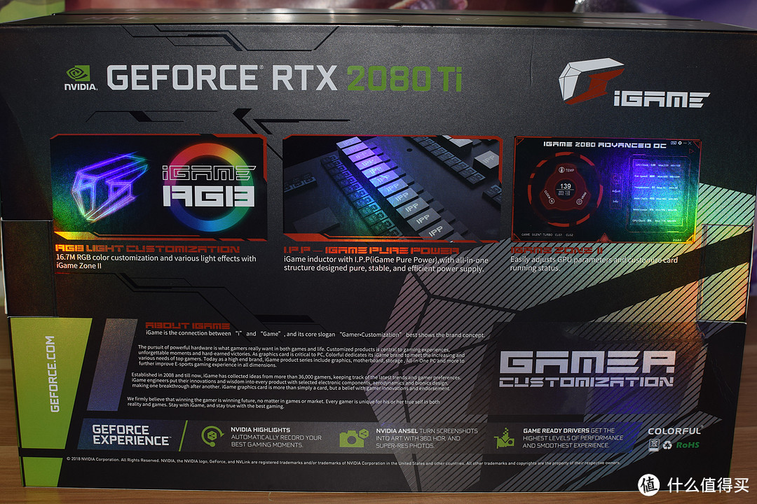 显卡竖直的体验——iGame RTX 2080Ti Advanced OC 显卡 评测