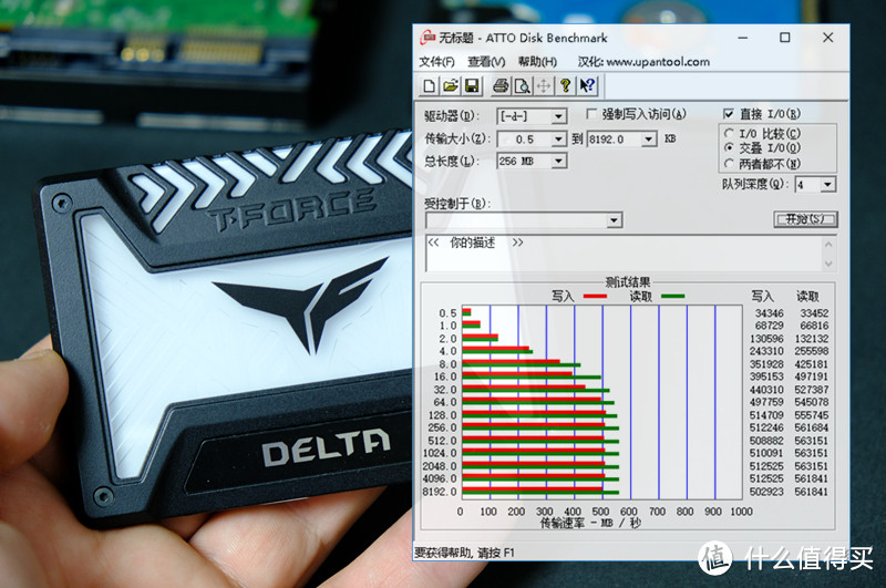 连硬盘都亮了，还有什么不可以，十铨DELTA 250G固态硬盘开箱体验及速度测试