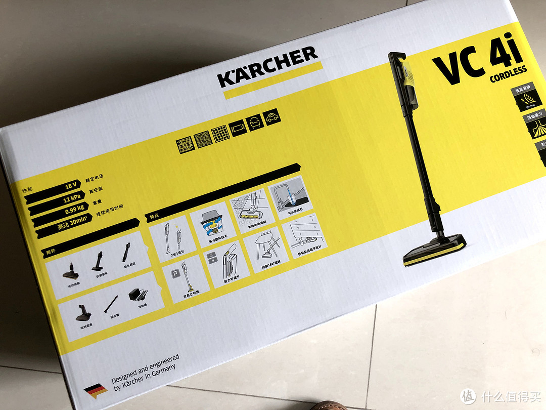 无线吸尘器入门好选择 500块买个德国的吸尘器的优缺点 KARCHER