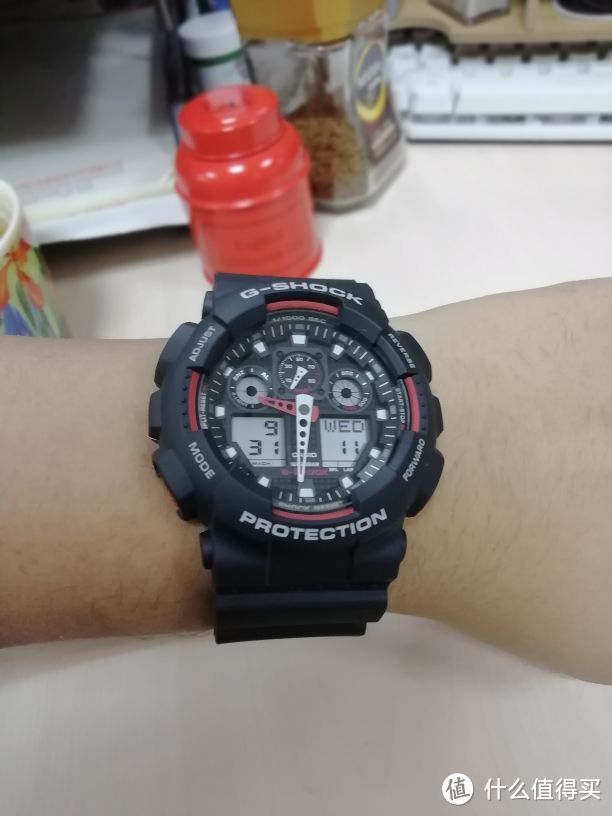 拆弹专家同款异色，卡西欧GSHOCK ，GA-100-1A4CU开箱