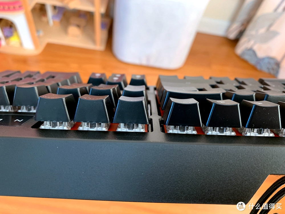 RAPOO 雷柏 V500L 黑轴升级版机械键盘 开箱简评