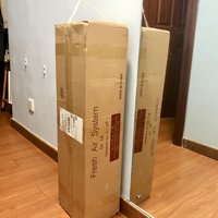 另一半 米皮 新风系统外观展示(后盖|进风口|风管)