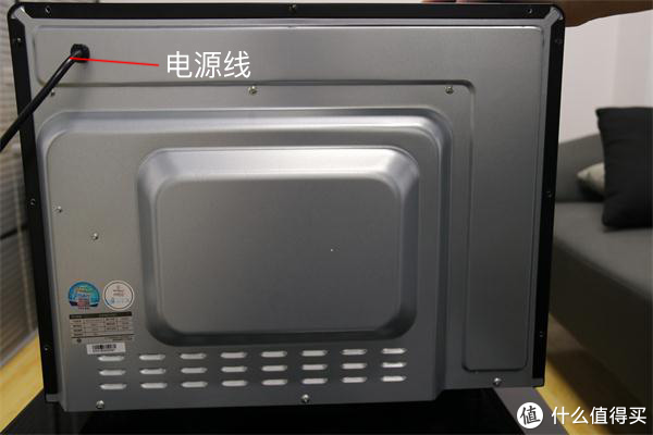 西屋蒸烤箱背面照