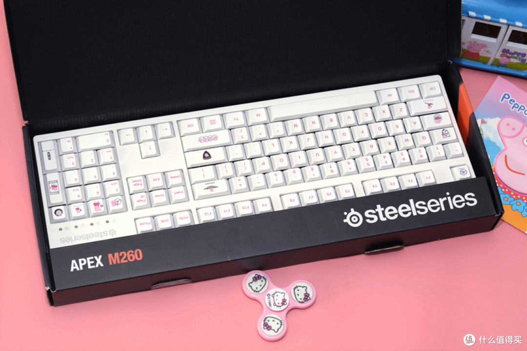 玩CSGO?不存在的,当赛睿APEX M260遇见小猪佩奇