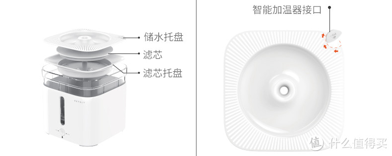 小佩宠物饮水机一代强装二代专用加热棒