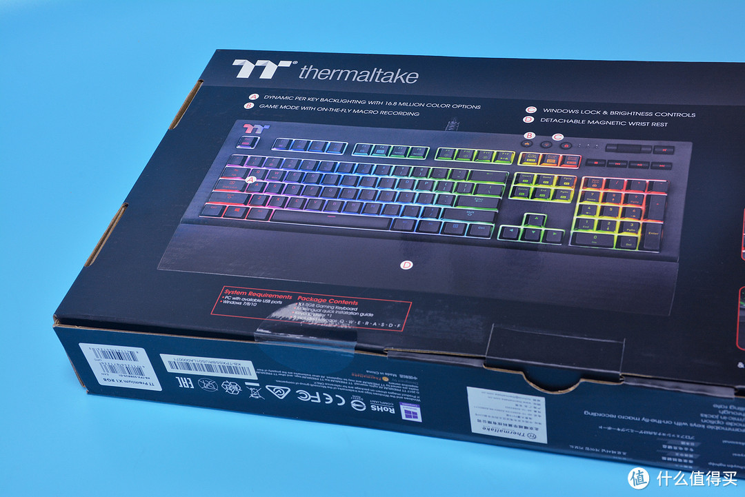 好看更好玩！——Tt星脉X1RGB 机械键盘众测报告