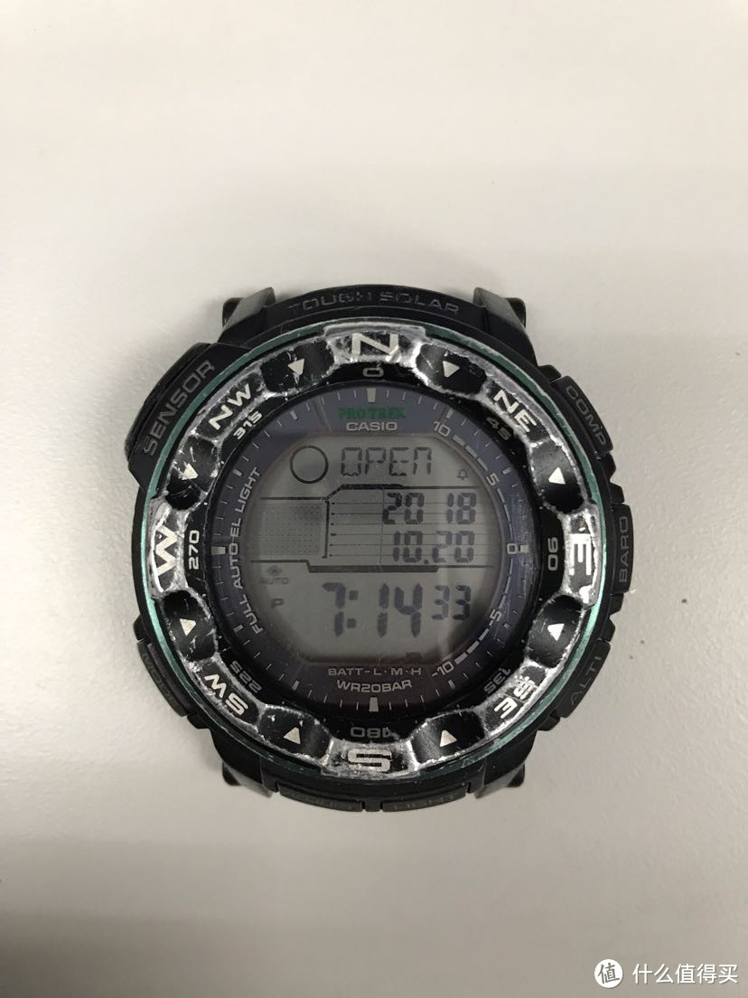 致敬时间—卡西欧Protrek PRG250-1b全拆解