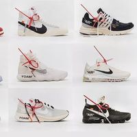 NIKE X OFF-WHITE THE TEN系列 联名鞋款外观展示(鞋带|印花|鞋头|鞋舌|鞋底)