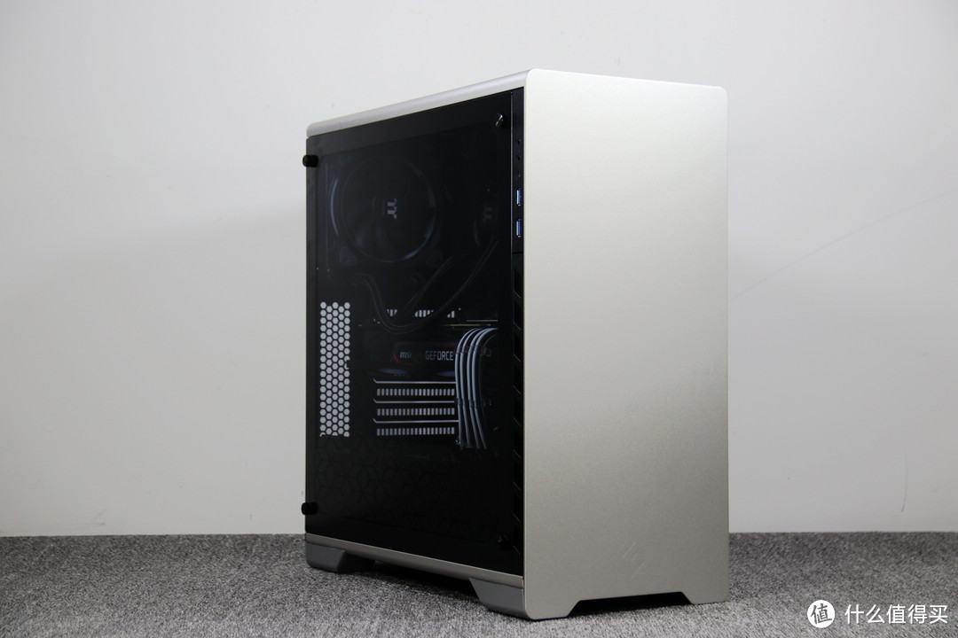 放置桌面的低调の铝，PHANTEKS MG 510装机评测