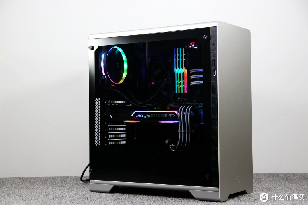 放置桌面的低调の铝，PHANTEKS MG 510装机评测