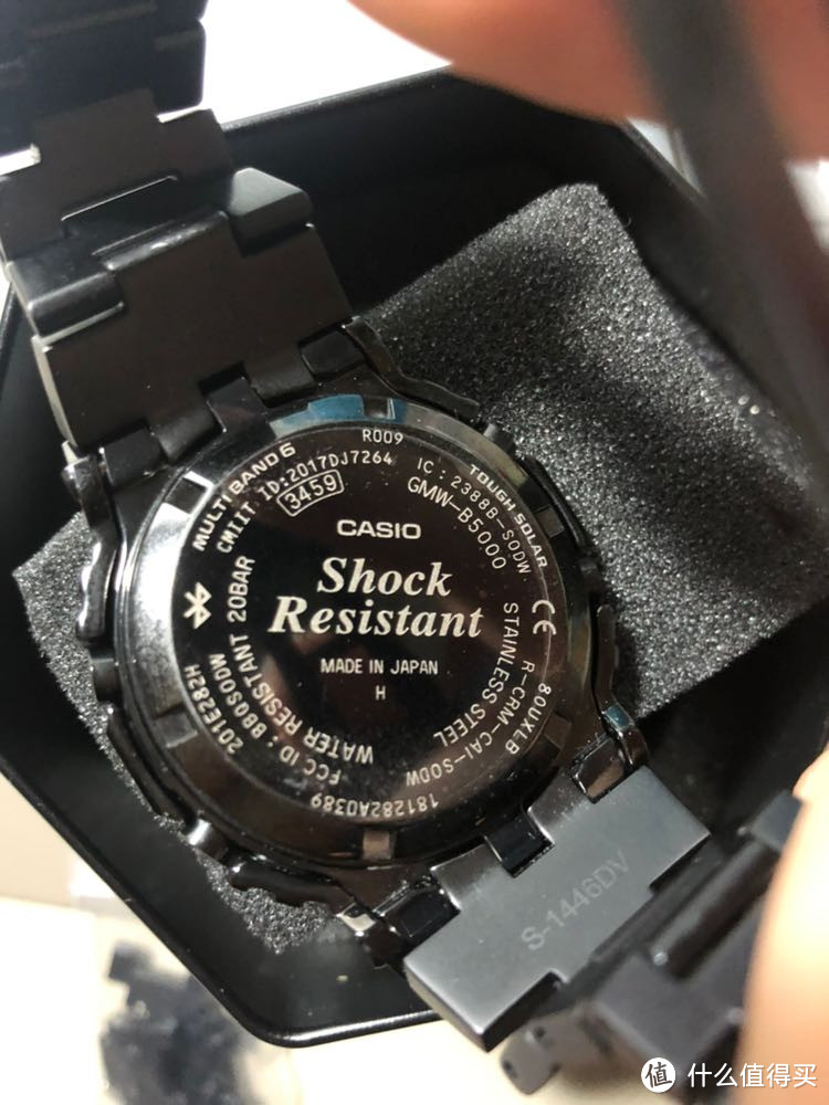 人生第一块手表—卡西欧 GMW-B5000GD-1PR
