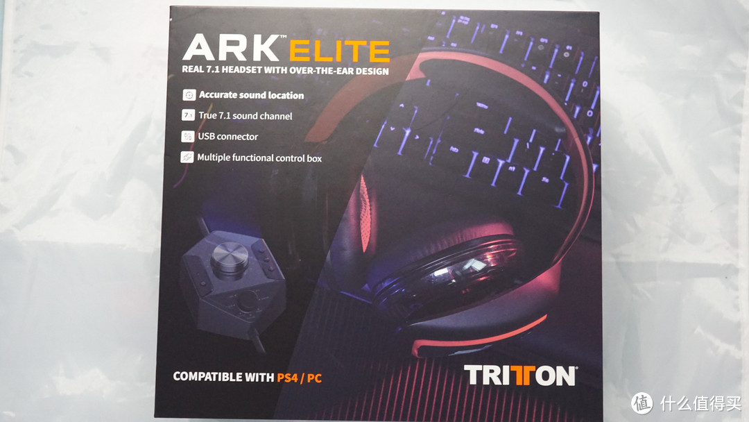 怪兽来袭！Tritton 海神  ARK ELITE 物理7.1声道游戏耳机