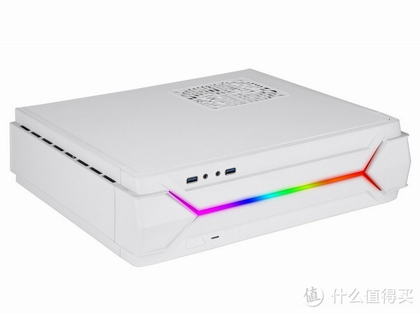 增添可寻址RGB灯效：SILVER STONE 银欣 发布 RVZ03-ARGB“小乌鸦” 超薄HTPC机箱