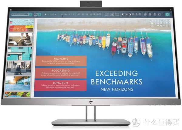 可弹出式摄像头、USB-C一线方案：HP 惠普 发布 EliteDisplay E243d Docking Monitor 显示器