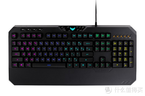 防水防泼溅、类机械手感：ASUS 华硕 发布 TUF Gaming K5 游戏键盘