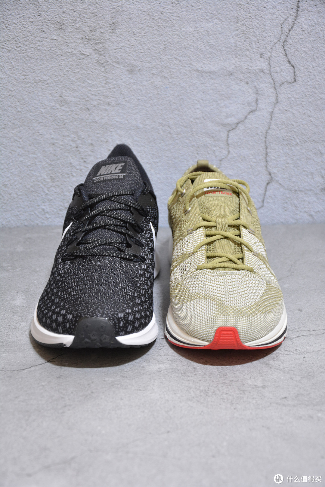 Nike PEGASUS 飞马 35 VS Flyknit Trainer开箱上脚