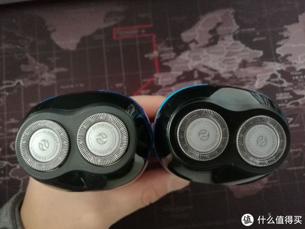 刀头看起来是一样的，银离子具体有什么作用，我并不清楚