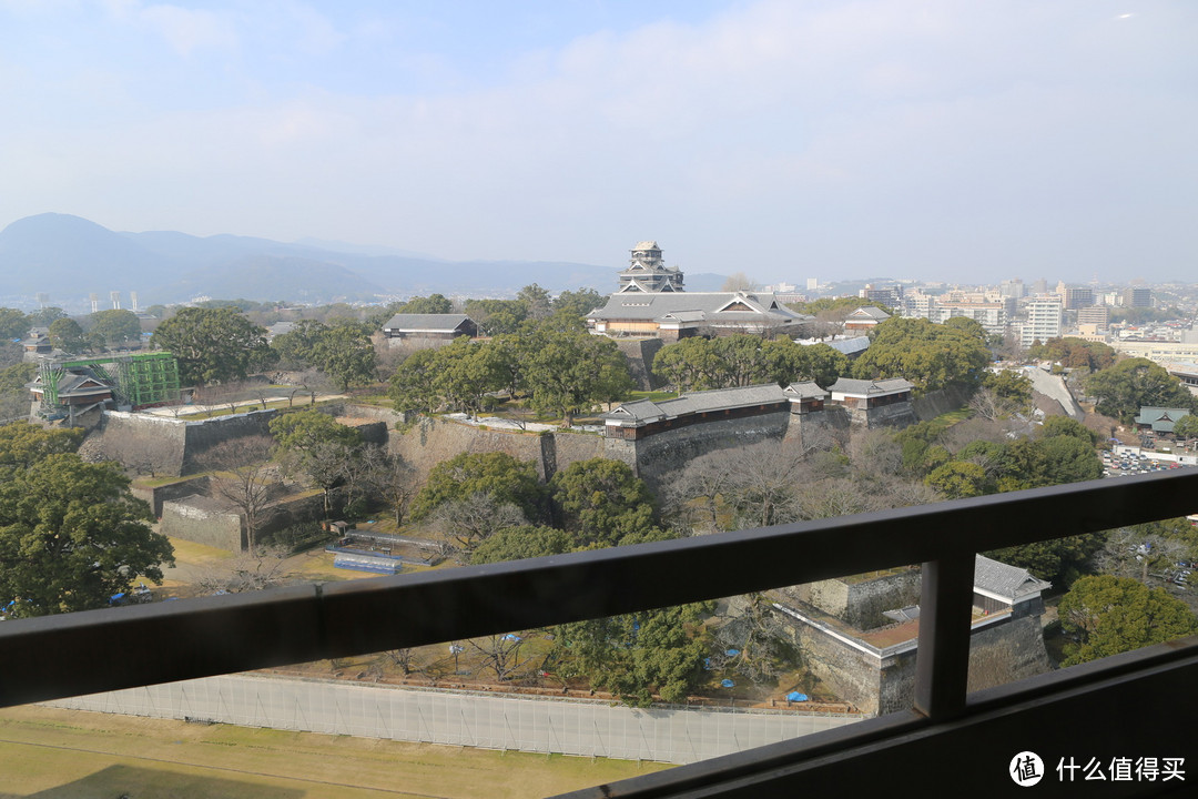 远眺熊本城