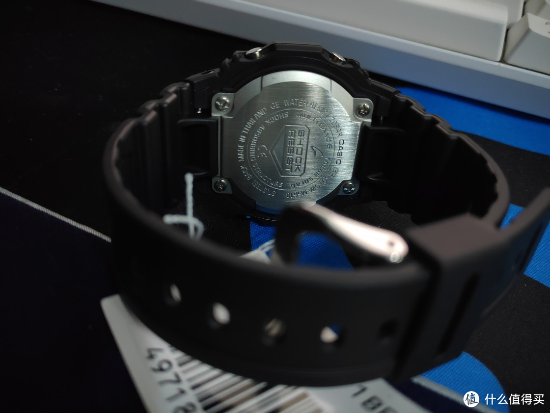 晒单:CASIO 卡西欧 G-SHOCK GW-M5610-1B 男款电波表