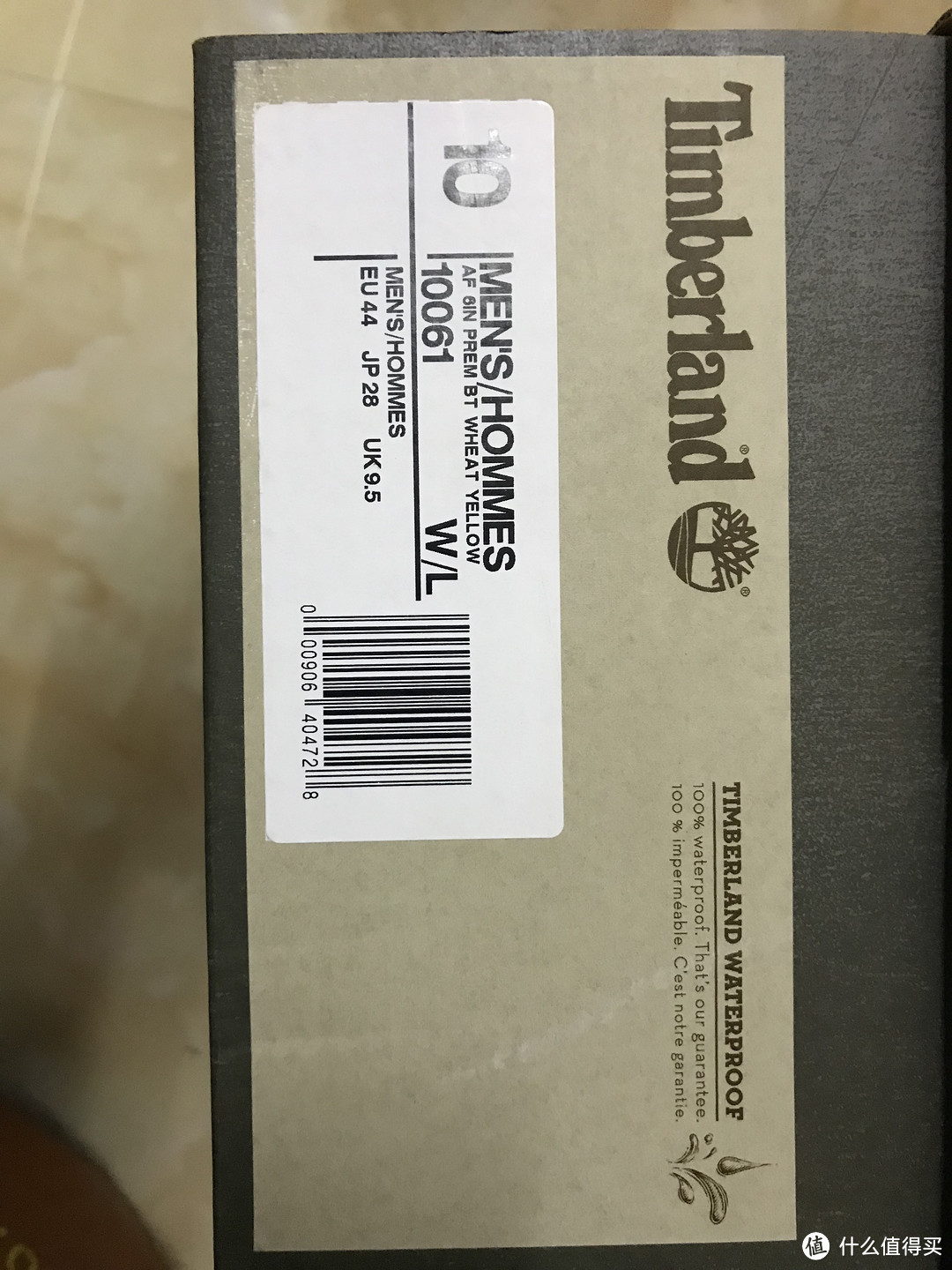 Timberland 大黄靴10061开箱