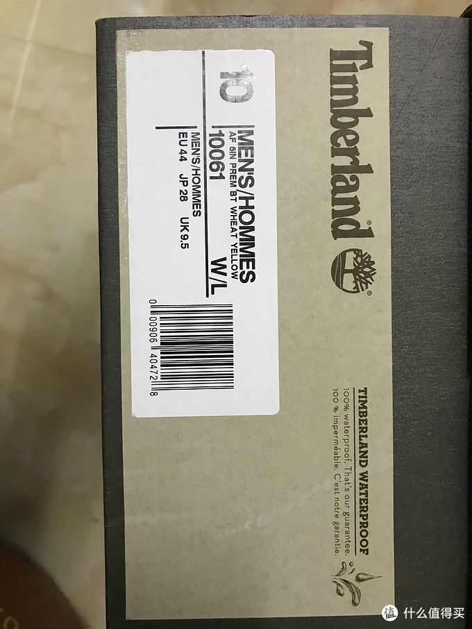 Timberland 大黄靴10061开箱