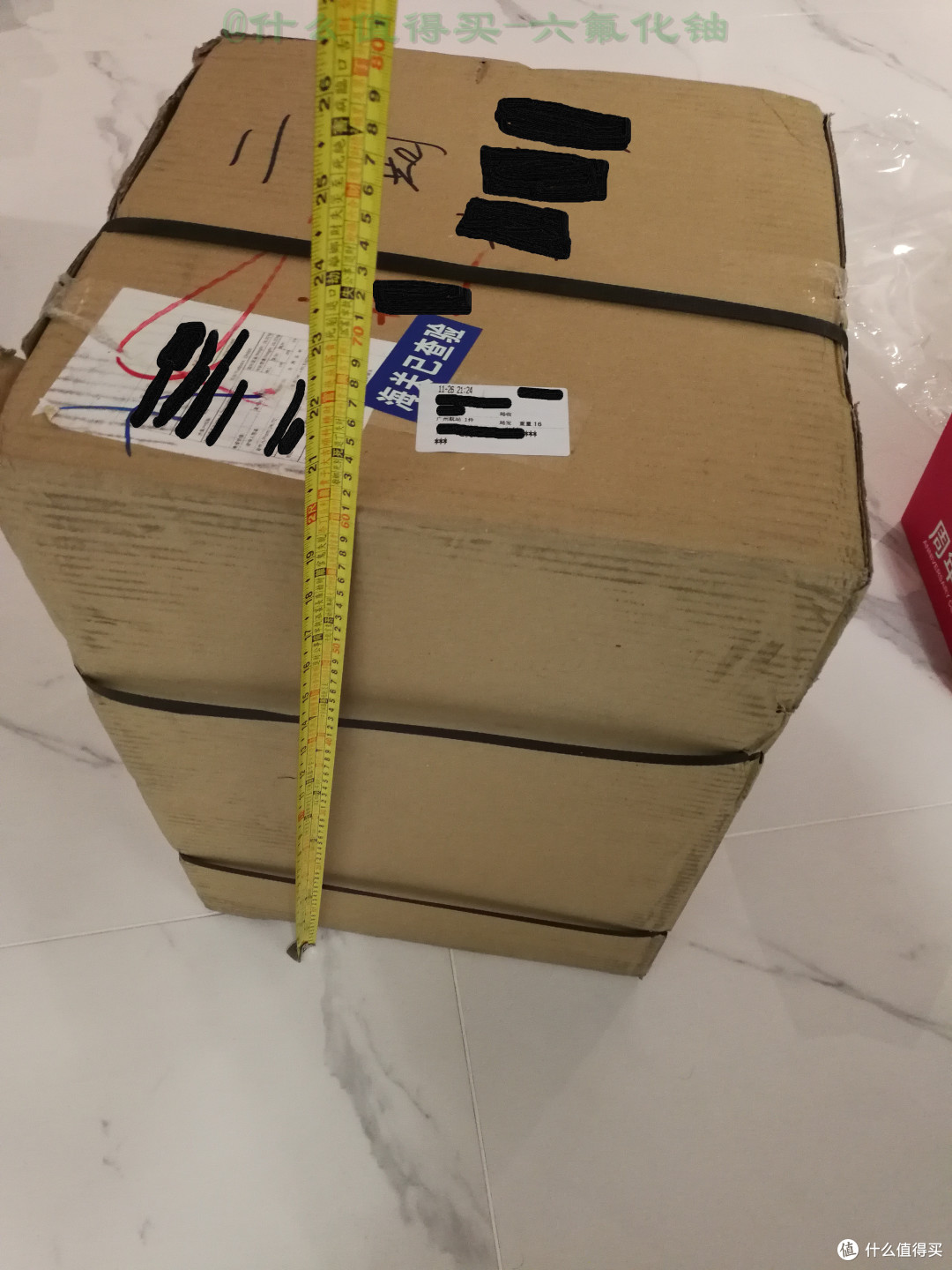 收到的大箱子，外观完好，奈斯