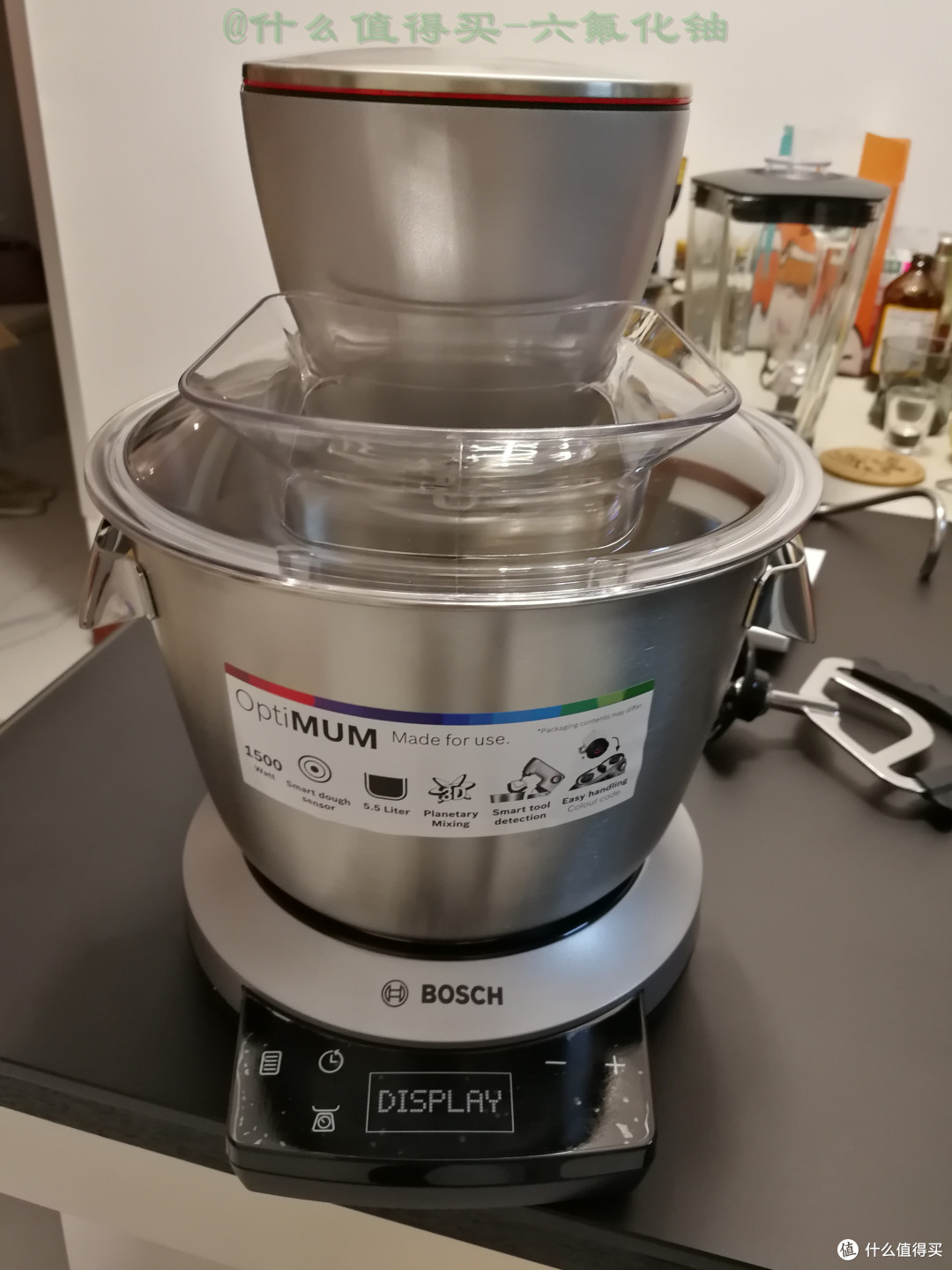 正面照，显示屏的膜还没揭下来