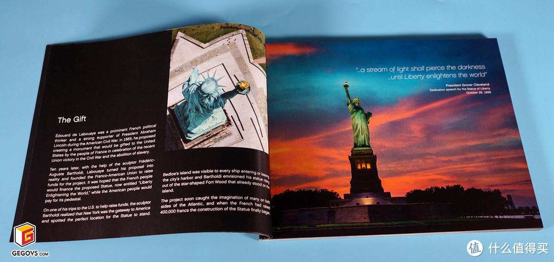 LEGO 21042 Statue of Liberty (自由女神像)开箱报告