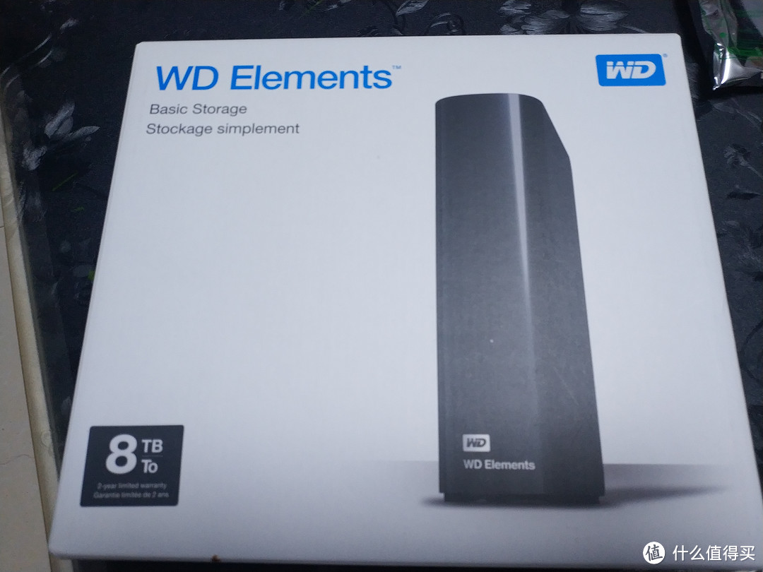 中亚海外购 WD 西部数据 Elements 8TB 外置硬盘 开箱测评