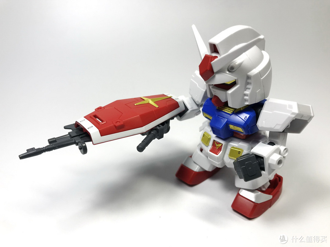 纯素组:BANDAI 万代 HGD-202641 高达 SD EX-STANDARD RX-78-2