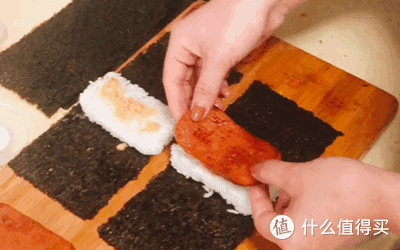 简易寿司料理:原来午餐肉这么好吃的呀?!