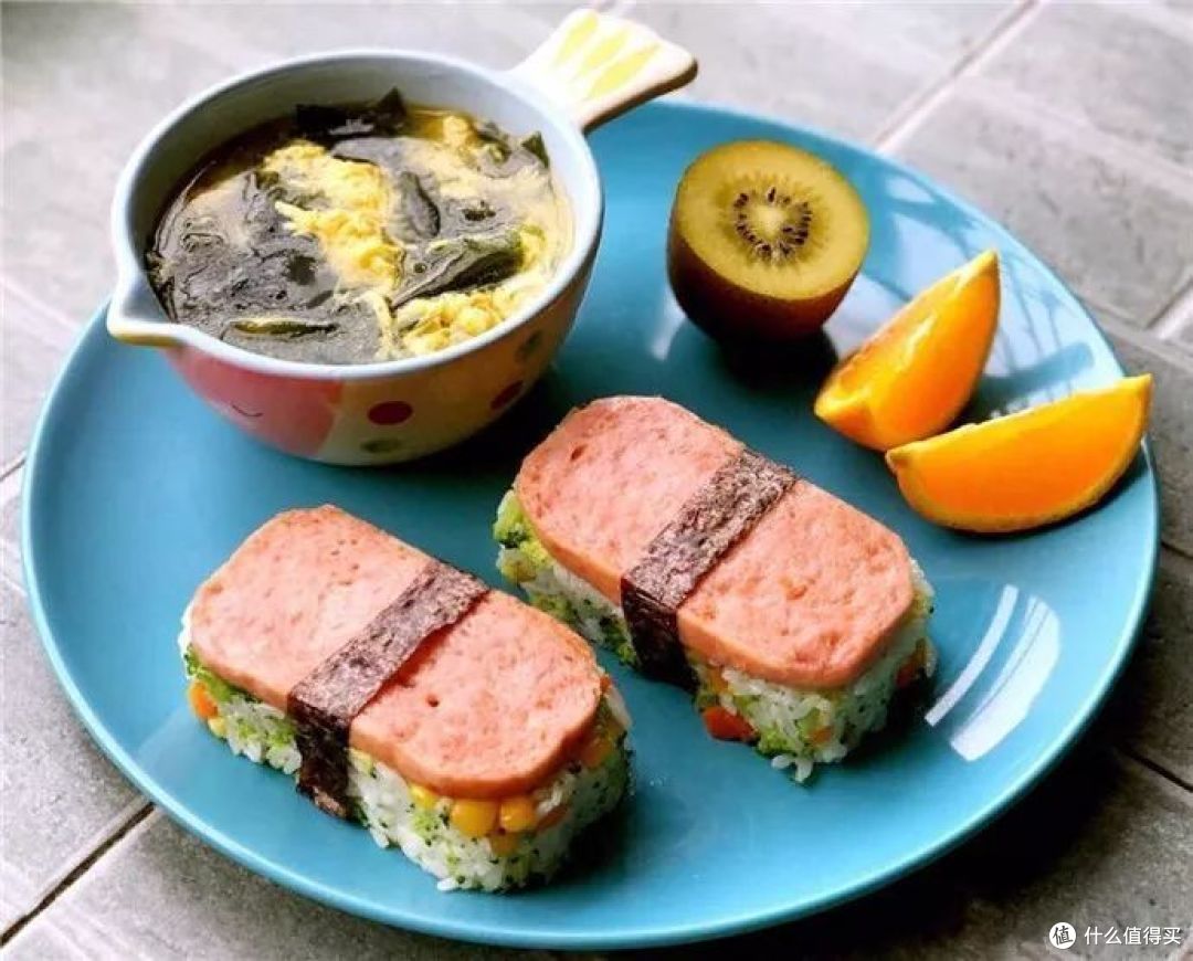 简易寿司料理:原来午餐肉这么好吃的呀?!