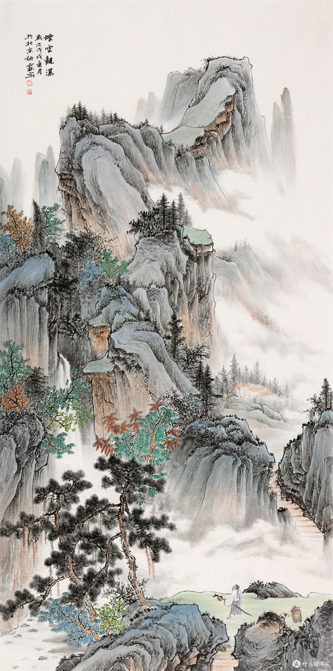 李佩锦擅长什么画?山水秀丽艺术淡泊雅致独特!