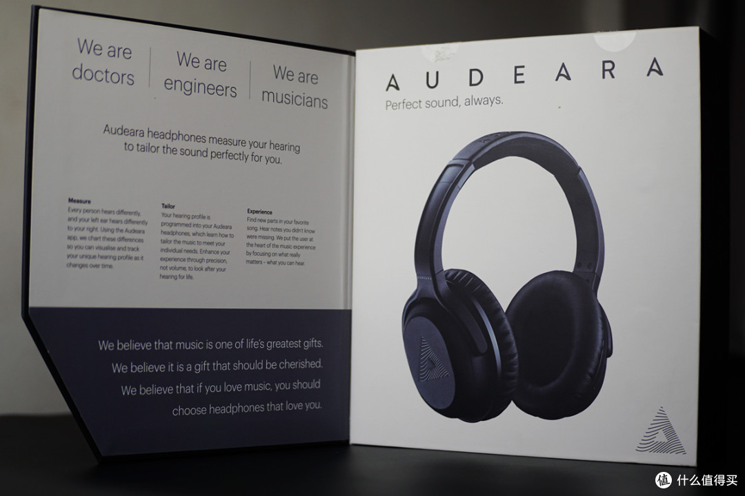 享受真实的声音:Audeara 智能音效定制降噪耳机