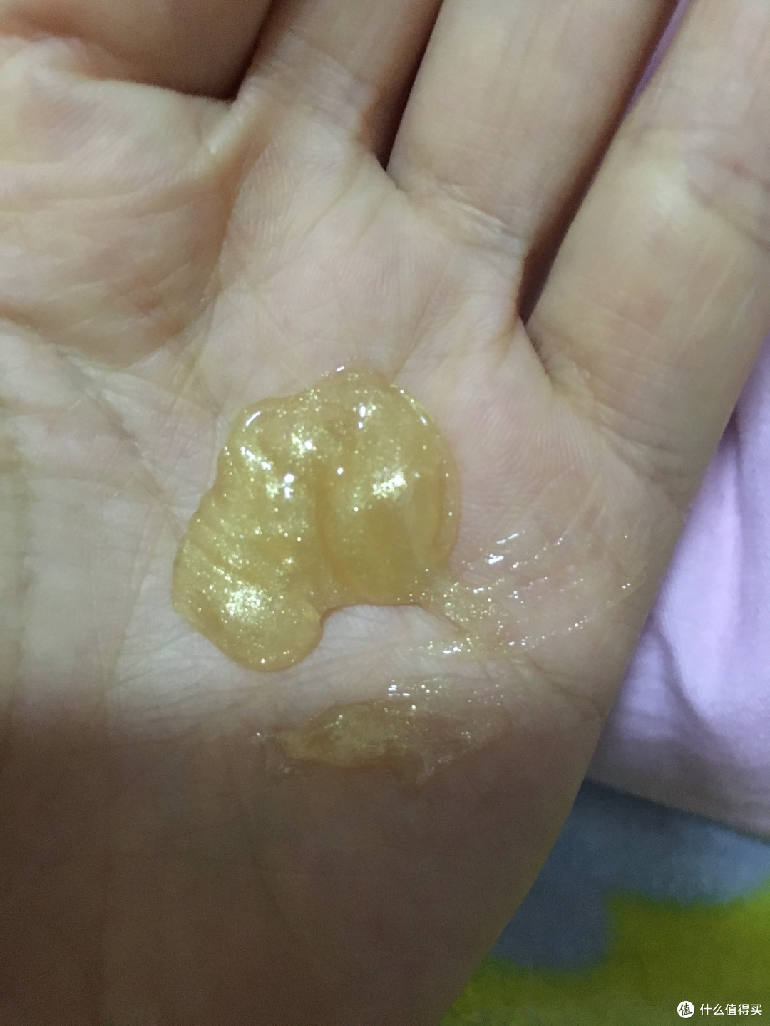 雪本诗黄金香槟鱼子酱护理面膜--blingblingbling的面膜