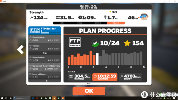 ZWIFT骑行报告