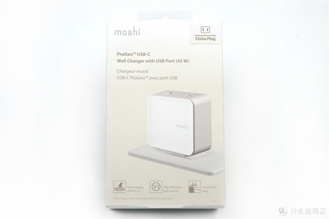 USB-C口支持30W PD输出，moshi ProGeo双口充电器99MO022116评测