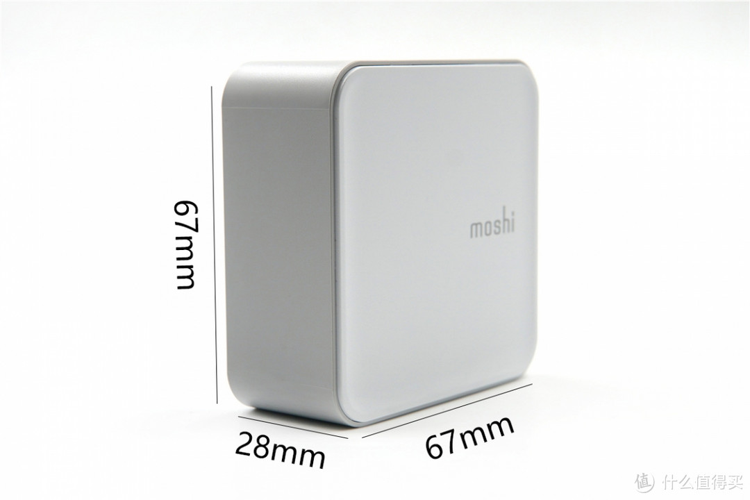 USB-C口支持30W PD输出，moshi ProGeo双口充电器99MO022116评测