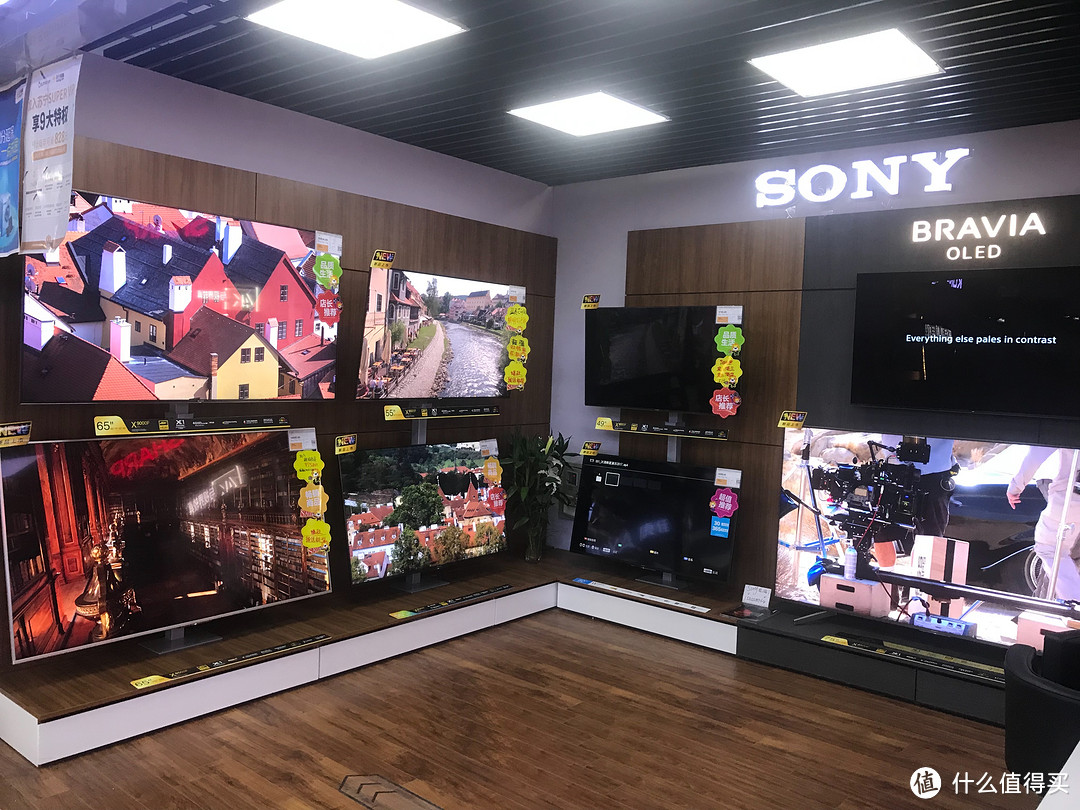 探店苏宁，新房装修，朋友喜提 索尼 Sony X8500F 液晶电视