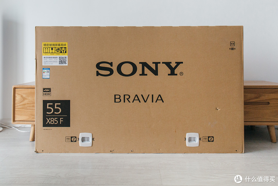 探店苏宁，新房装修，朋友喜提 索尼 Sony X8500F 液晶电视