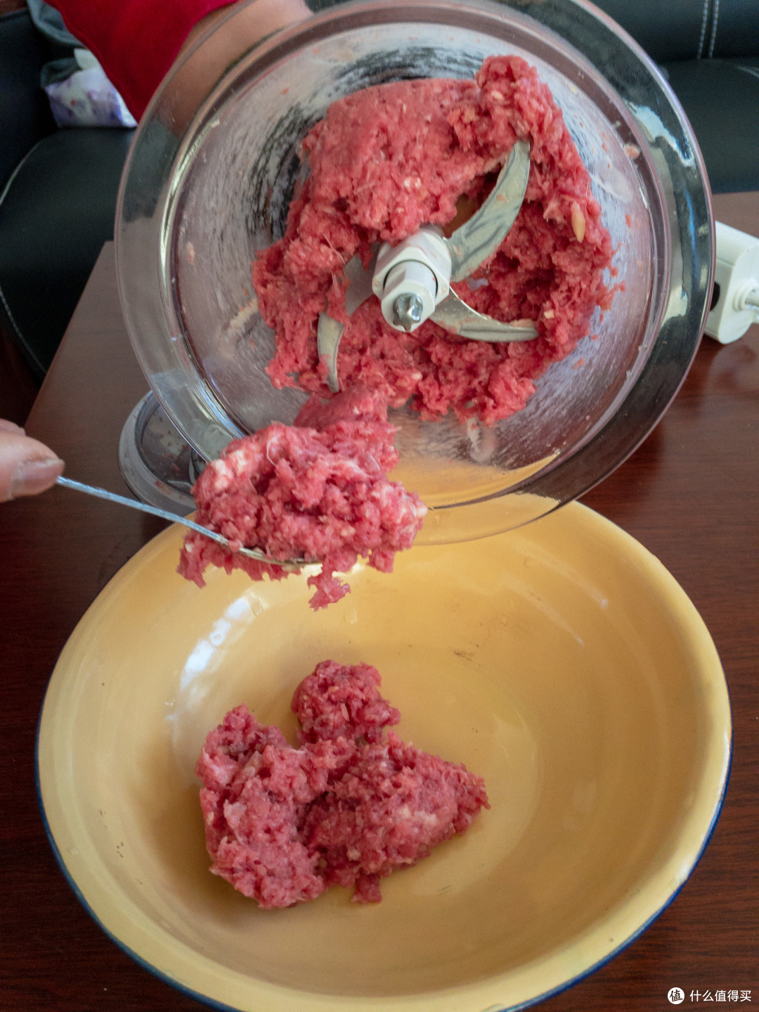 细腻肉馅