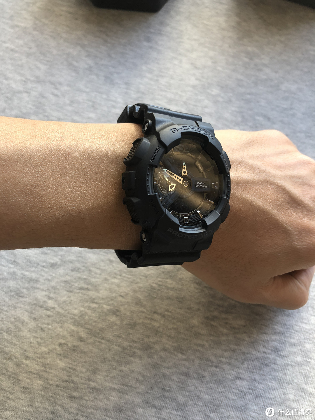 卡西欧 G-SHOCK GA-110-1BDR，算不算大表盘？